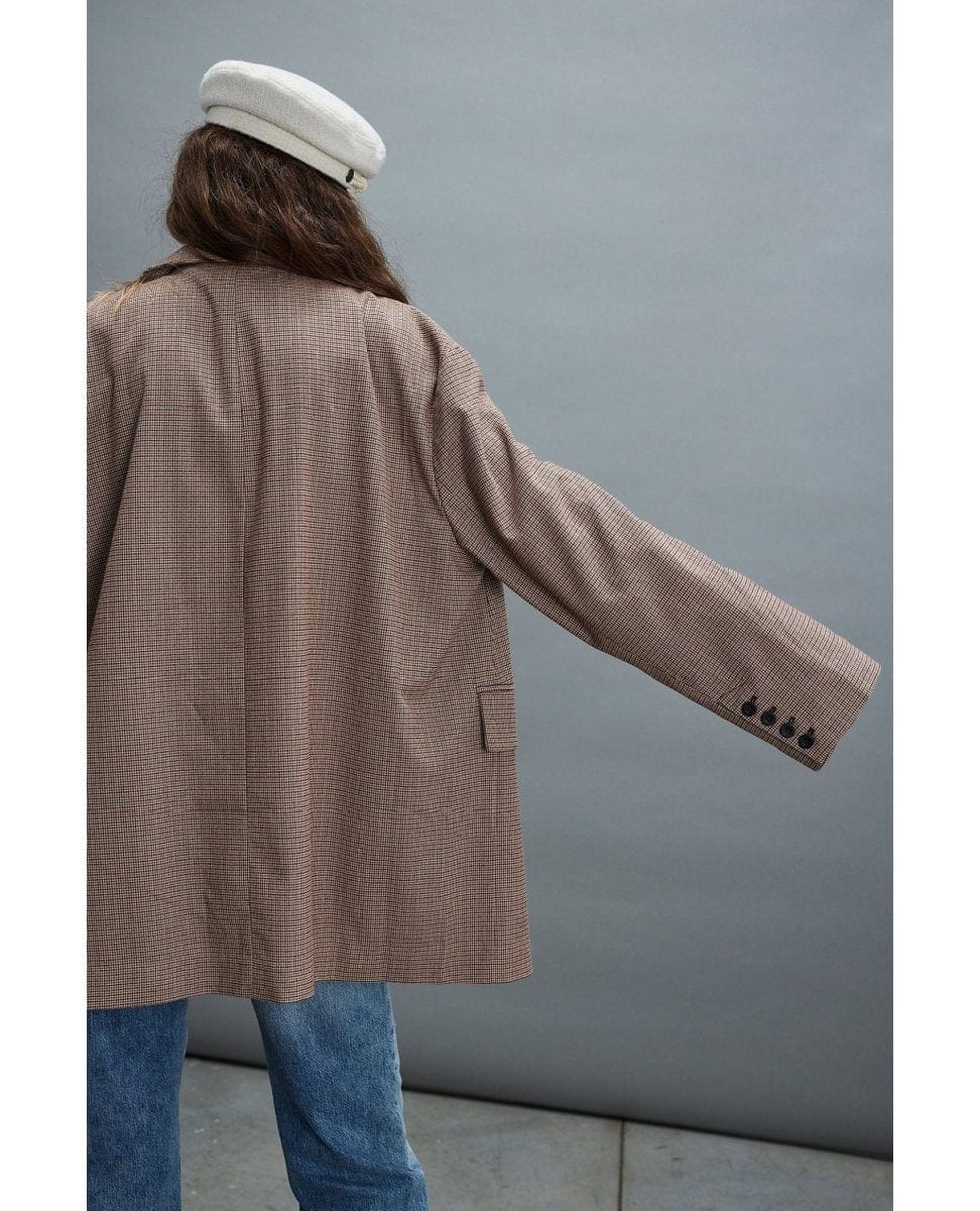 Reggie Vintage Blazer Ginger Combo - PINK ARROWS