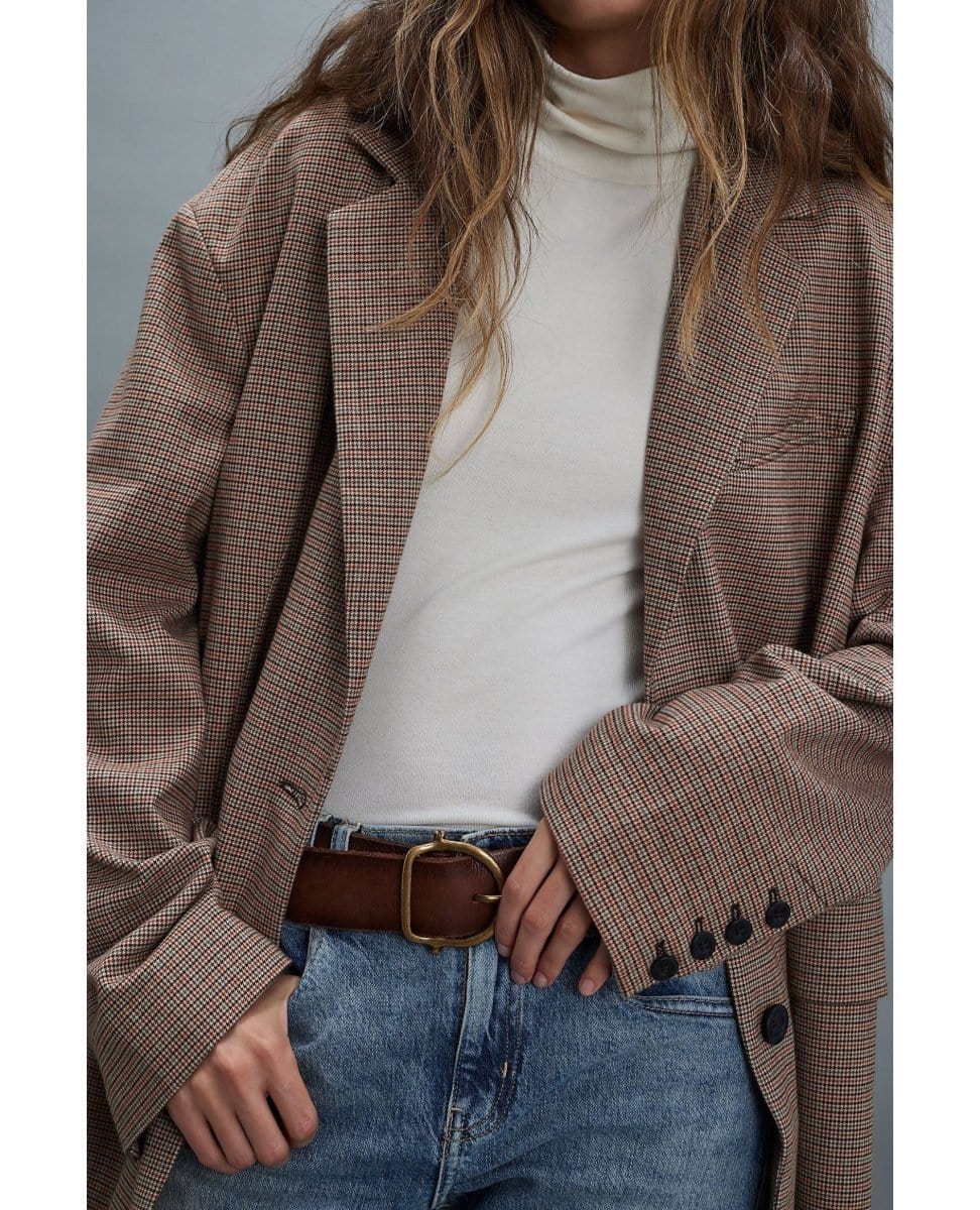 Reggie Vintage Blazer Ginger Combo - PINK ARROWS