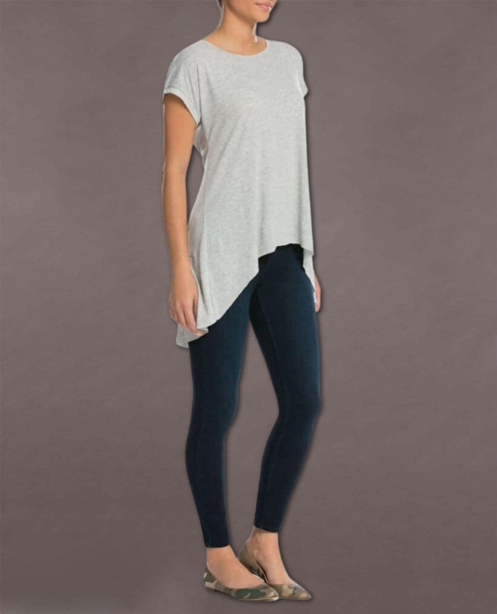 Restocked Jean - ish Twilight Rinse - PINK ARROWS