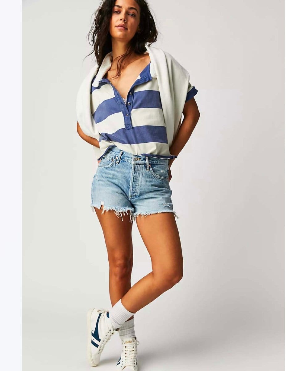 Restocked Parker Vintage Short, Swapmeet - PINK ARROWS