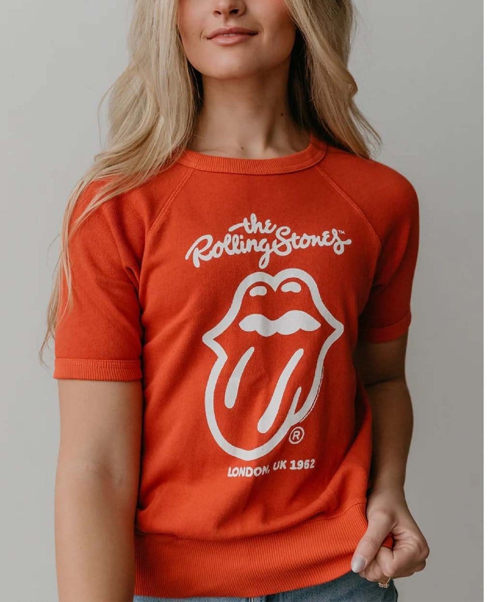 Rolling Stones London Red Tee - PINK ARROWS