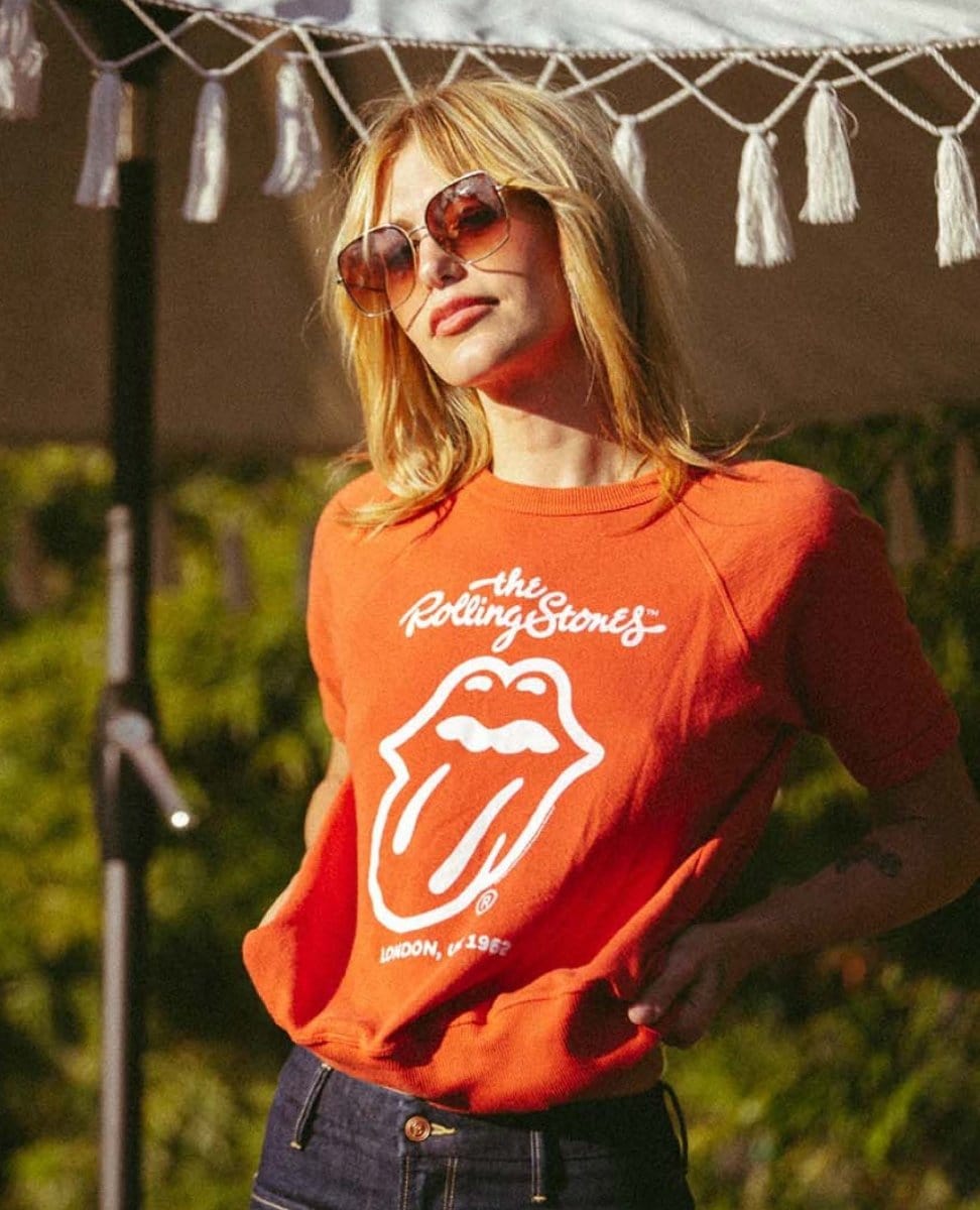 Rolling Stones London Red Tee - PINK ARROWS