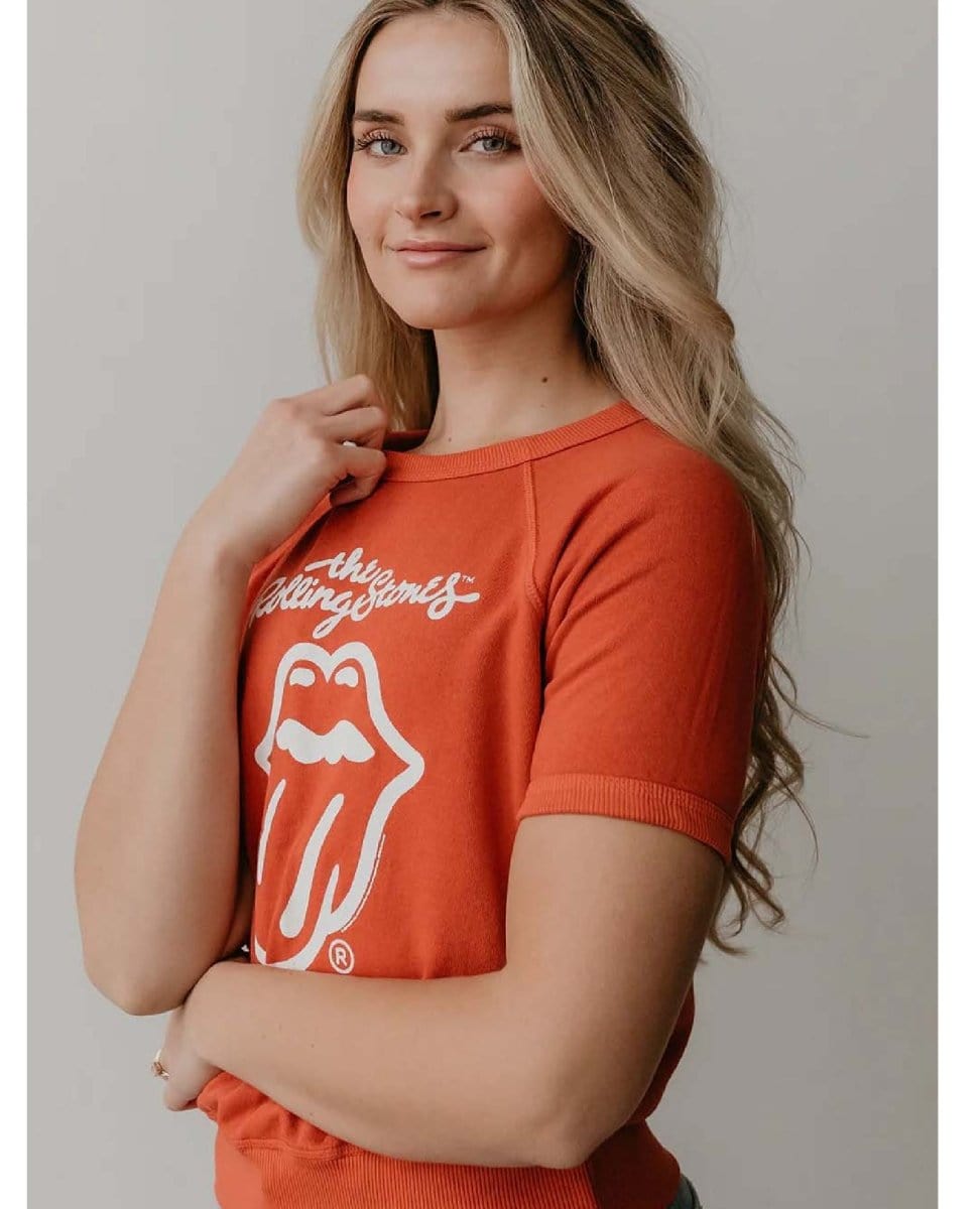 Rolling Stones London Red Tee - PINK ARROWS