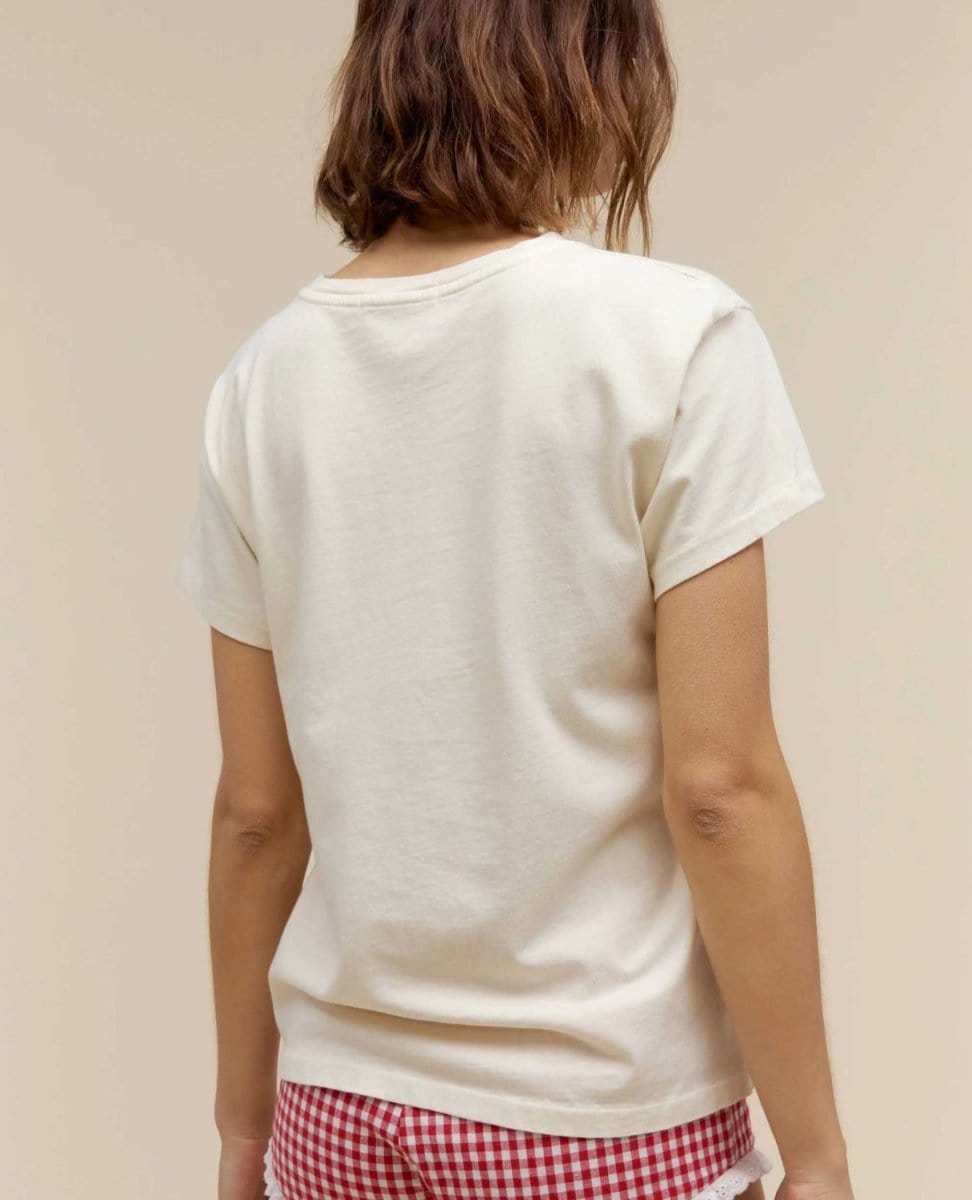 Rolling Stones Tumbling Die Tee Stone - PINK ARROWS