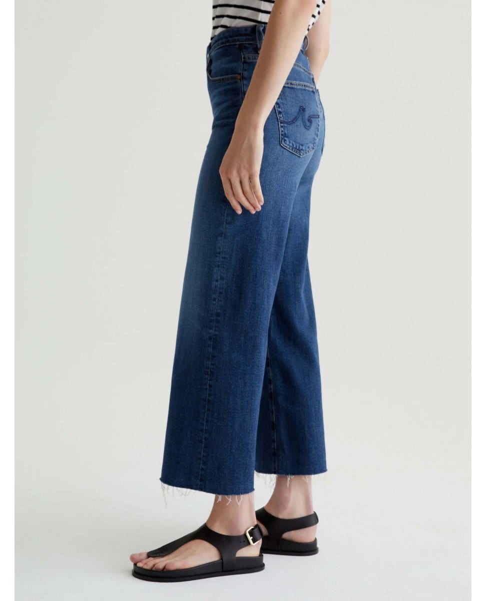 Saige Wide Leg Crop in Plume - PINK ARROWS