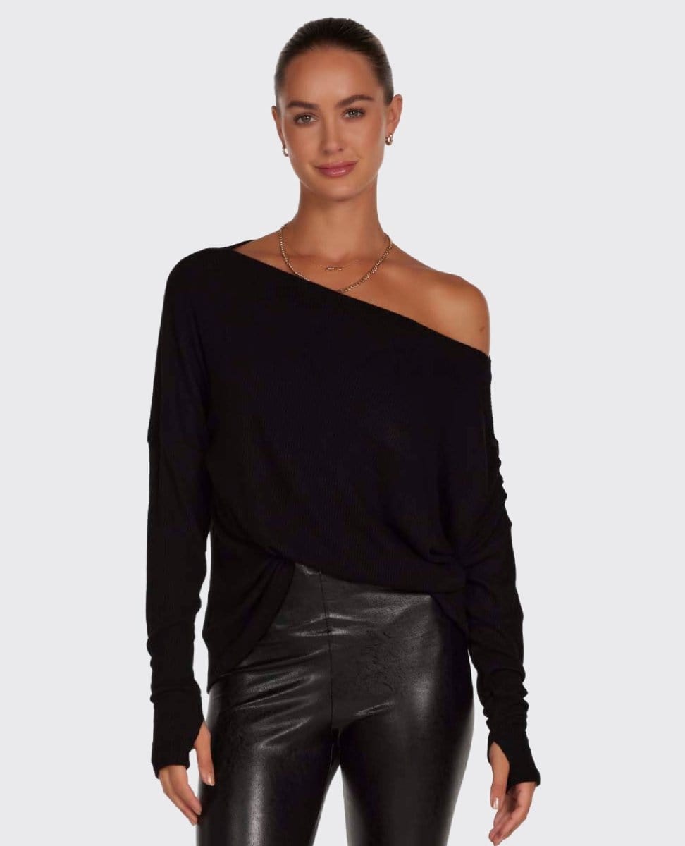 Santos Black Bestseller Long Sleeve - PINK ARROWS