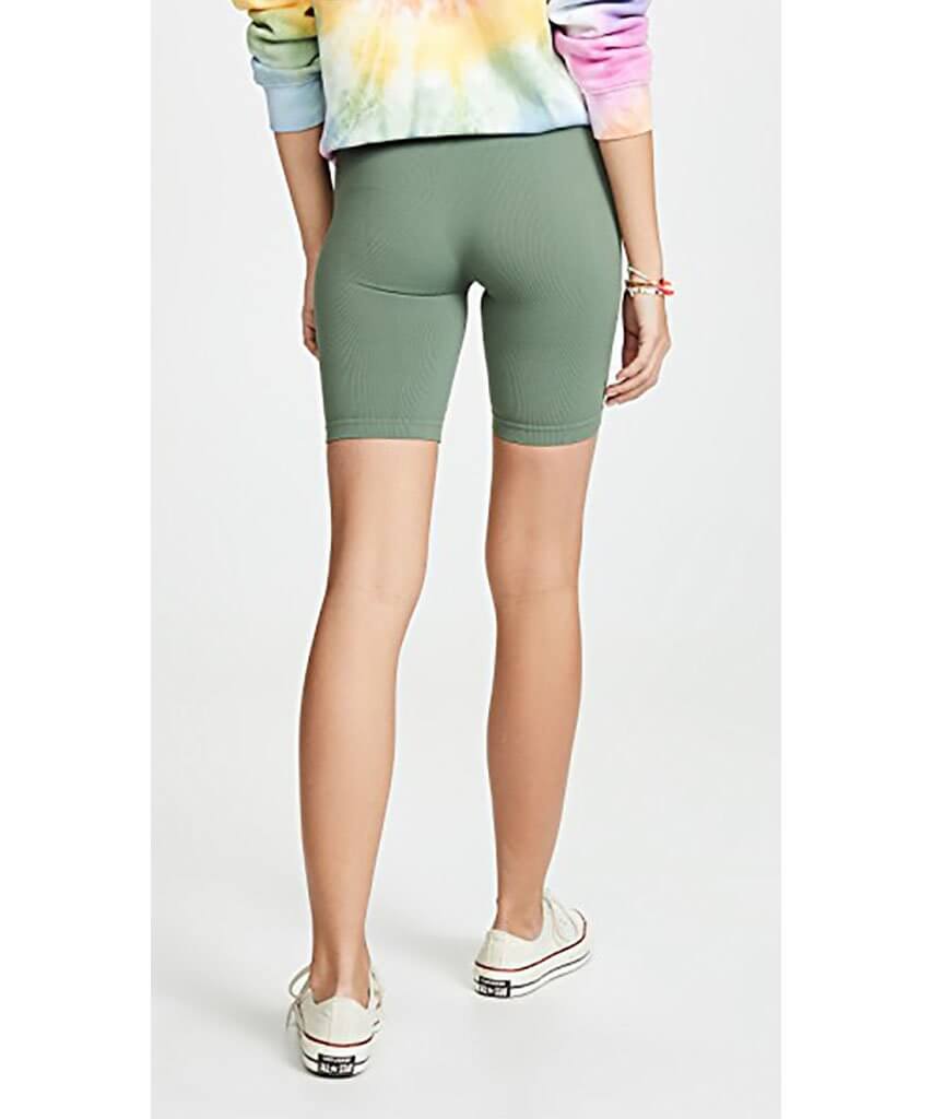 Seamless Bike Short Army - PINK ARROWS