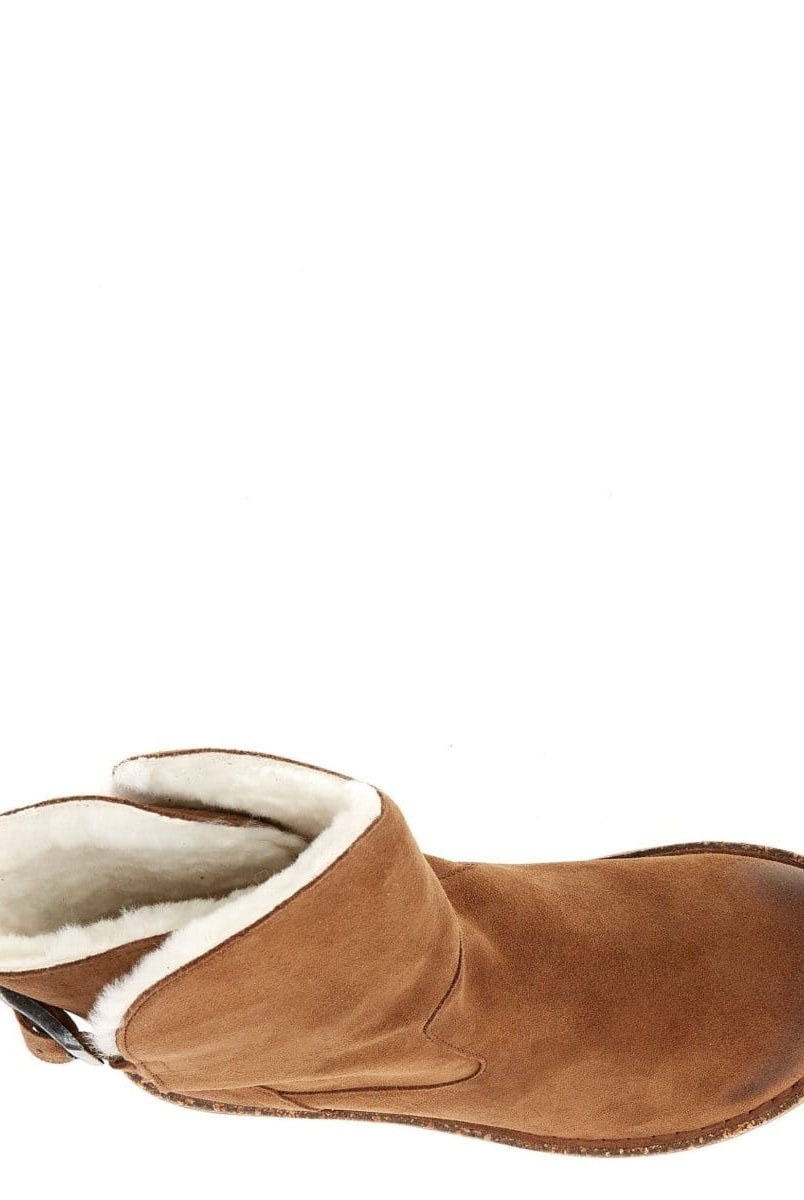 Shearling Uppsala Boot Dark Tea - PINK ARROWS