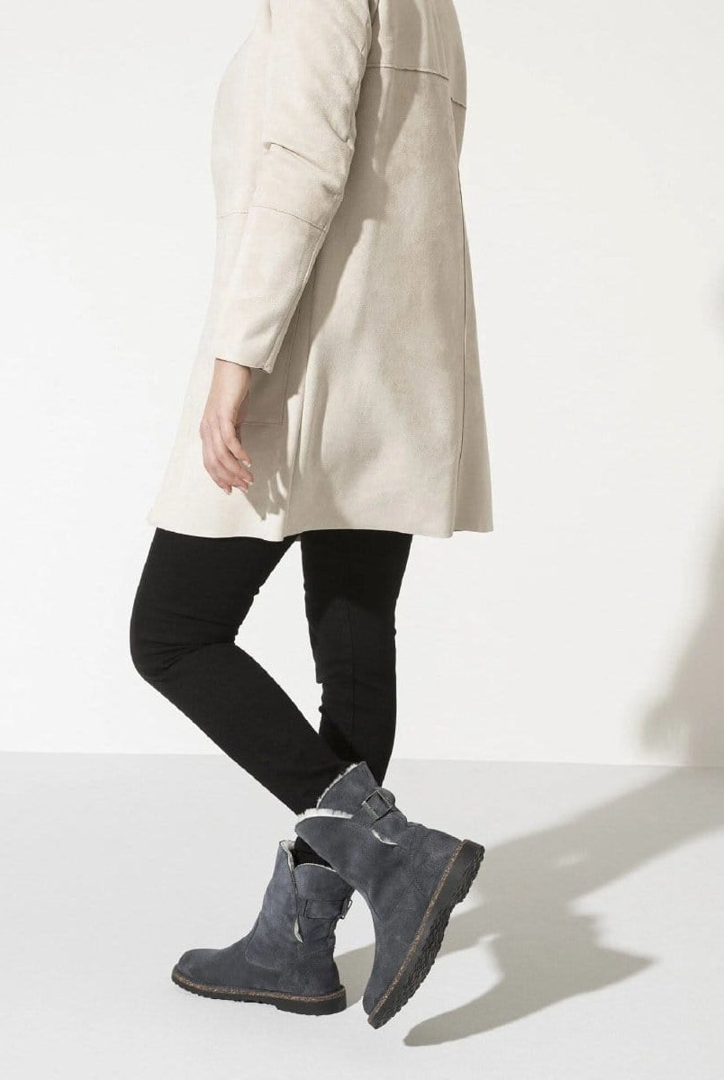 Shearling Uppsala Boot Graphite - PINK ARROWS