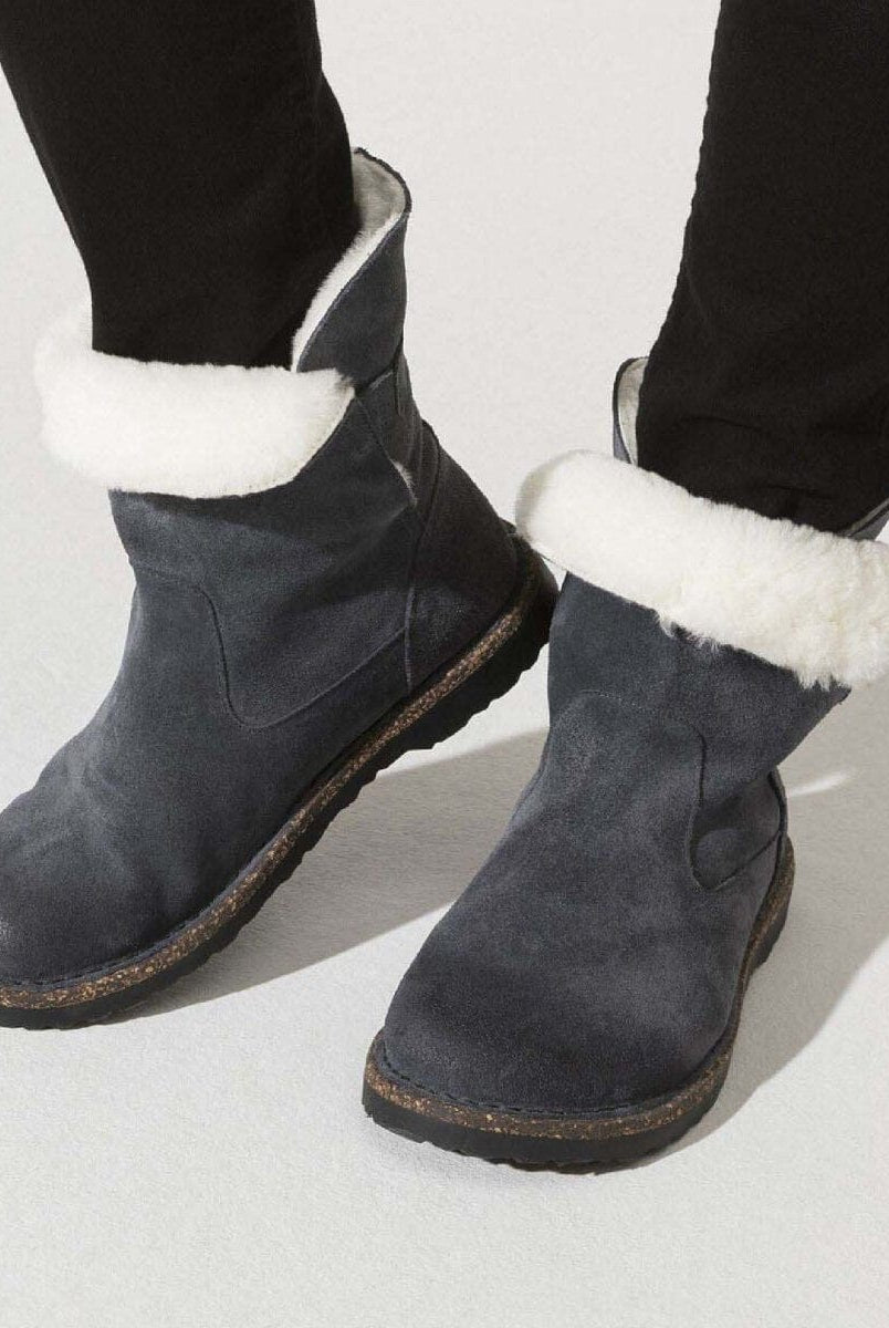 Shearling Uppsala Boot Graphite - PINK ARROWS