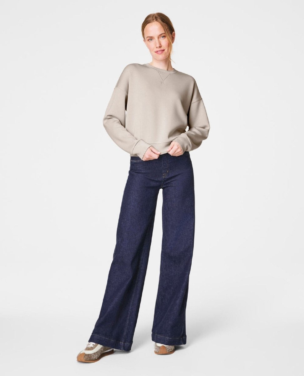 Spanx® Airessentials Crewneck Bone - PINK ARROWS