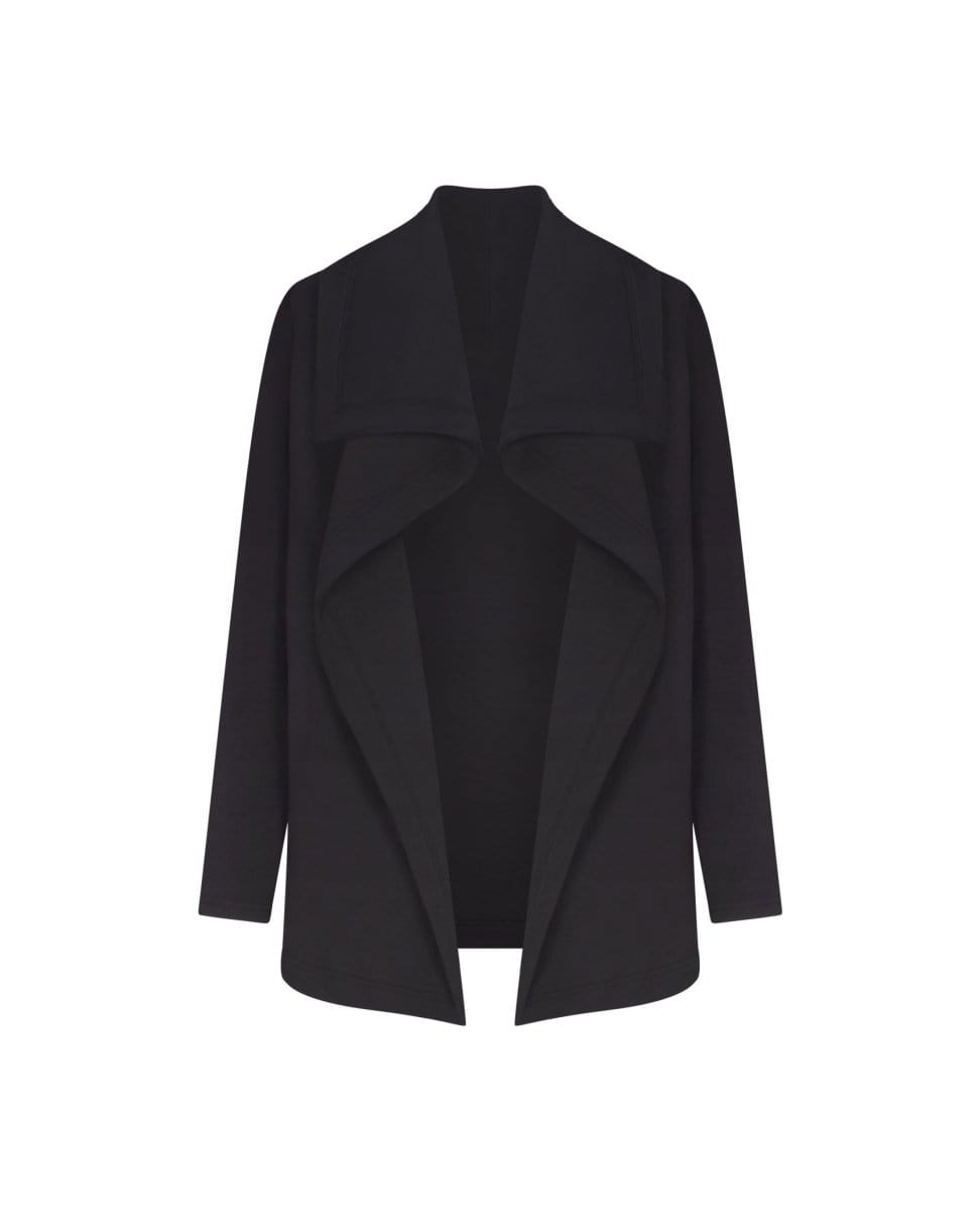 Spanx® Airessentials Open Wrap Cardigan Very Black - PINK ARROWS