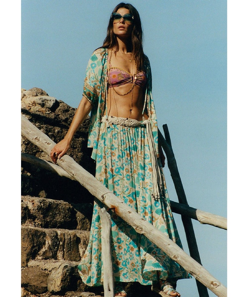 Spell Goldie Skirt Lagoon - PINK ARROWS
