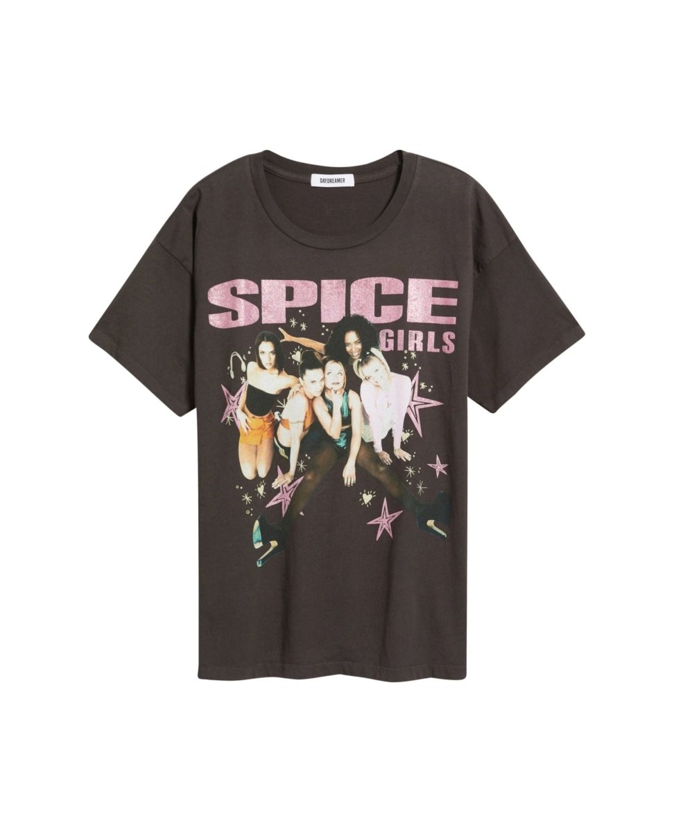 Spice Girls Doodle Cotton Graphic T-Shirt - PINK ARROWS