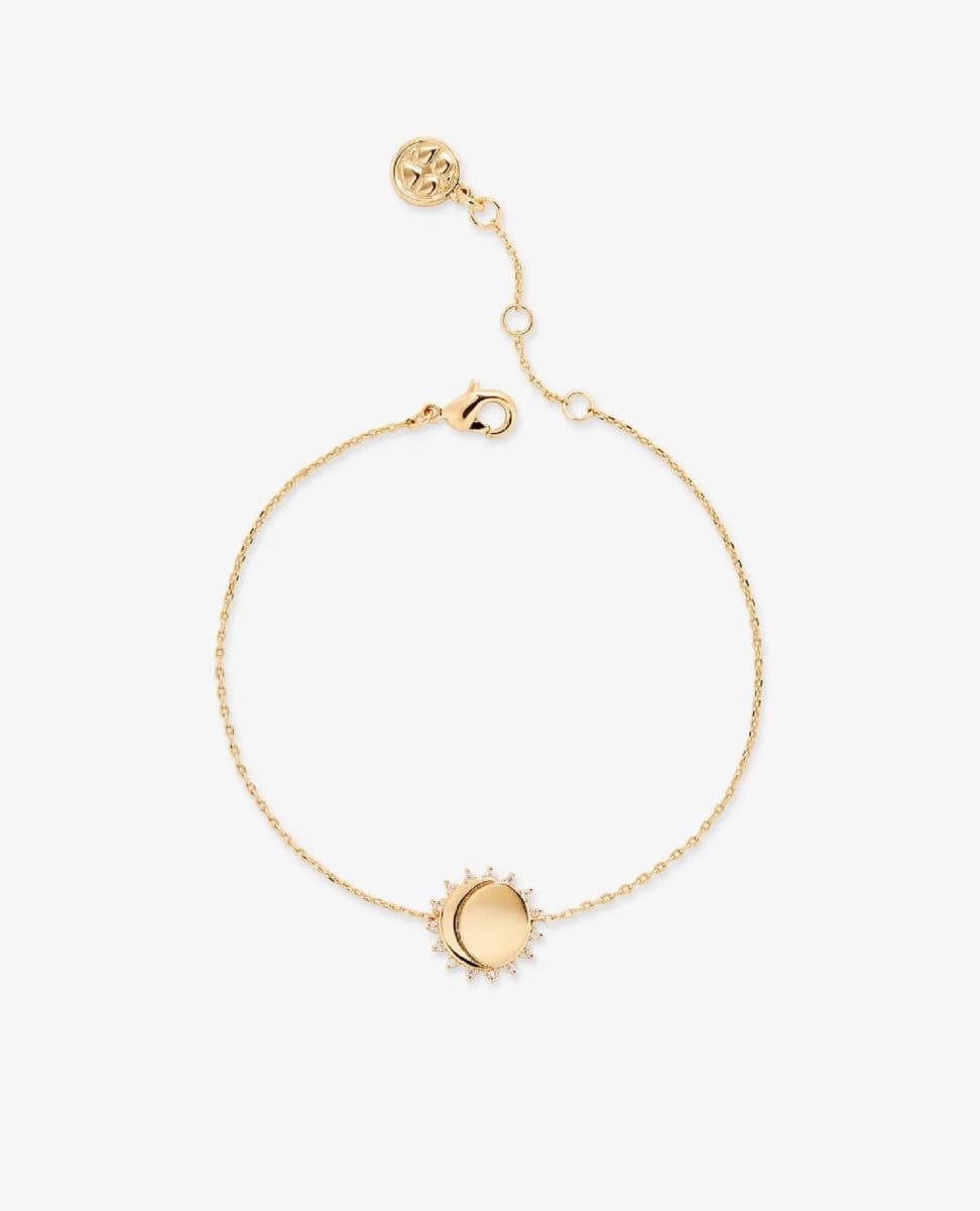 Squad Dainty Bracelet 14k Gold - PINK ARROWS