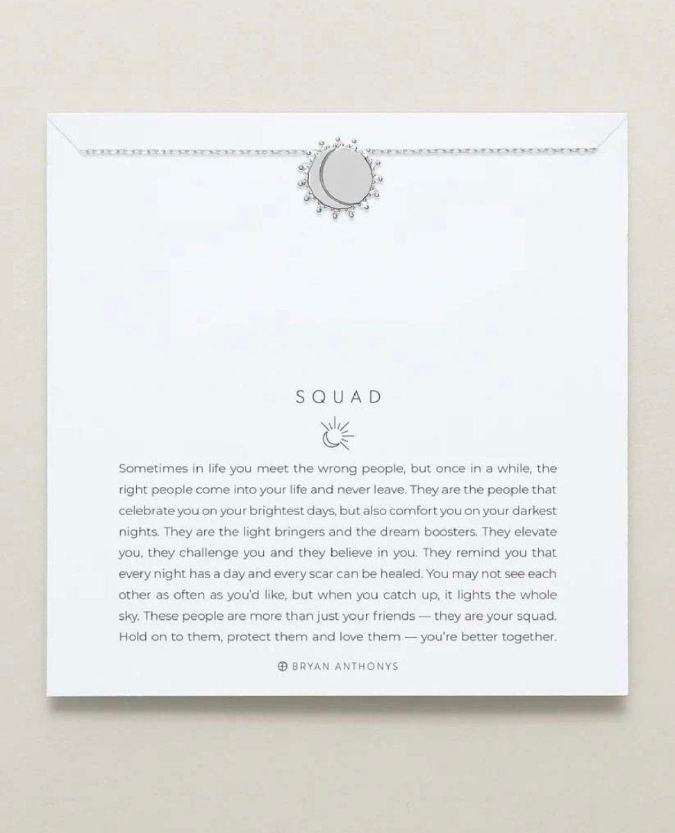 Squad Necklace Silver - PINK ARROWS