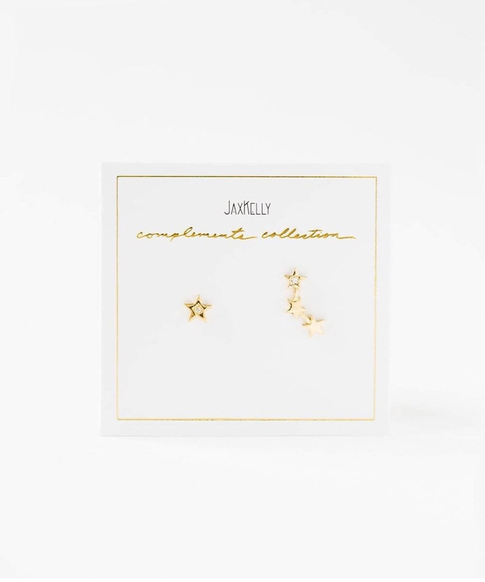 Star Constellations Earring Set - PINK ARROWS
