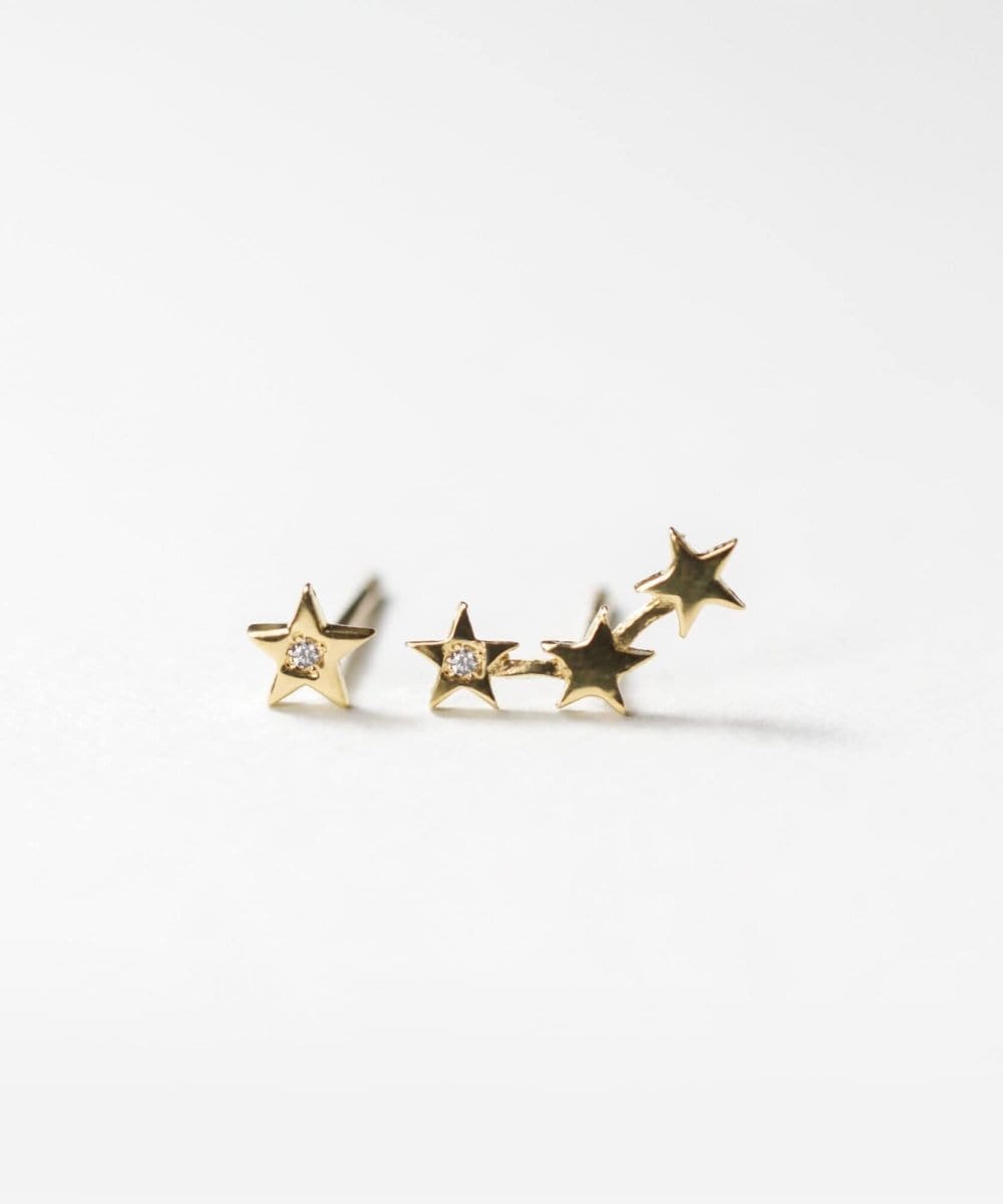 Star Constellations Earring Set - PINK ARROWS