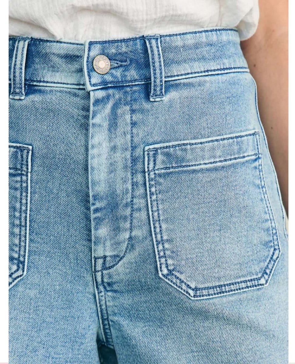 Stretch Terry Patch Pocket Shorts - PINK ARROWS
