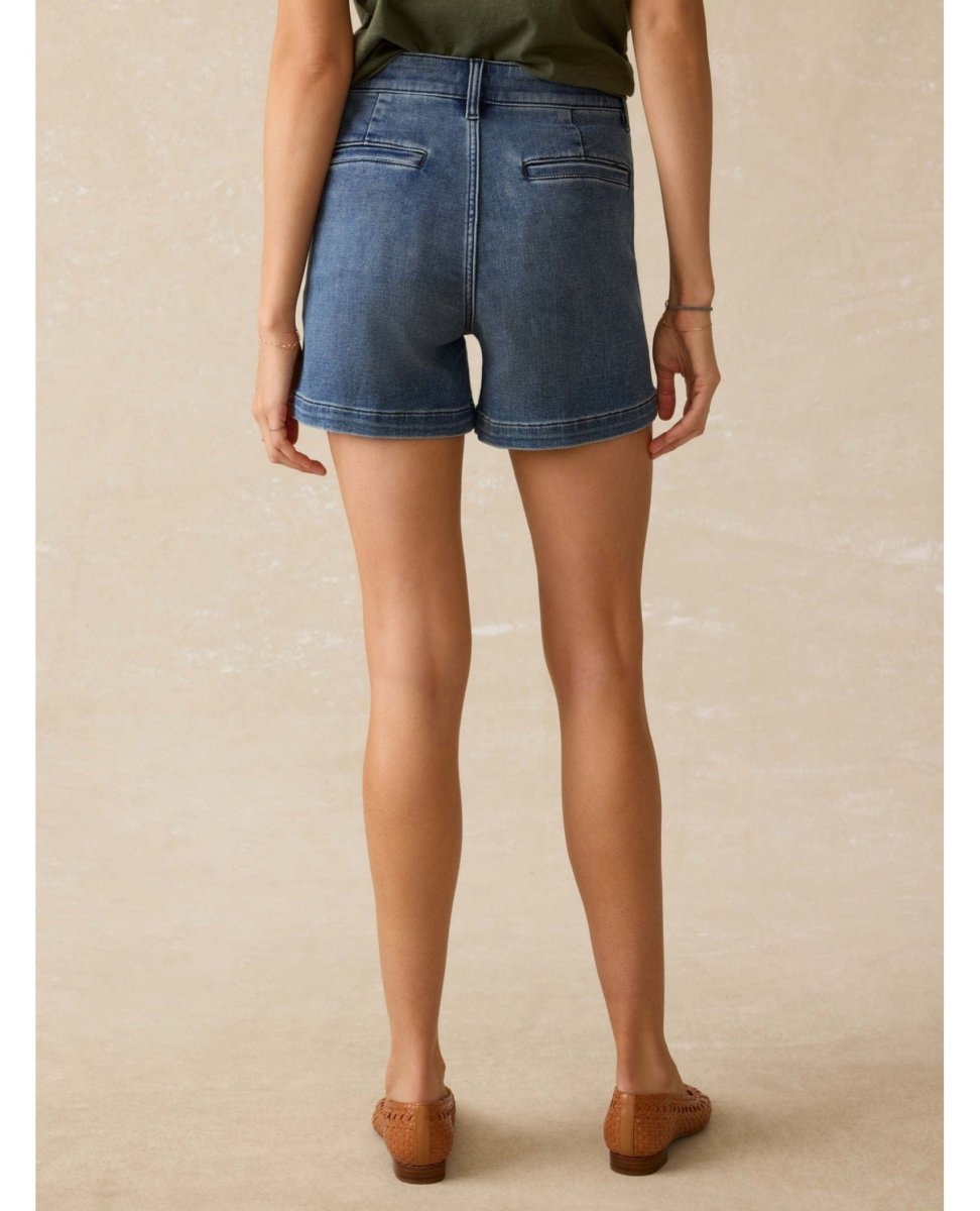 Stretch Terry Patch Pocket Shorts Riverton - PINK ARROWS