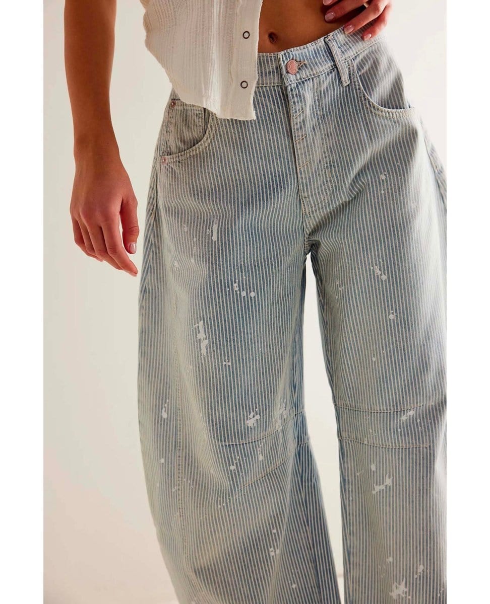 Stripe Good Luck Barrel in Tracks - PINK ARROWS