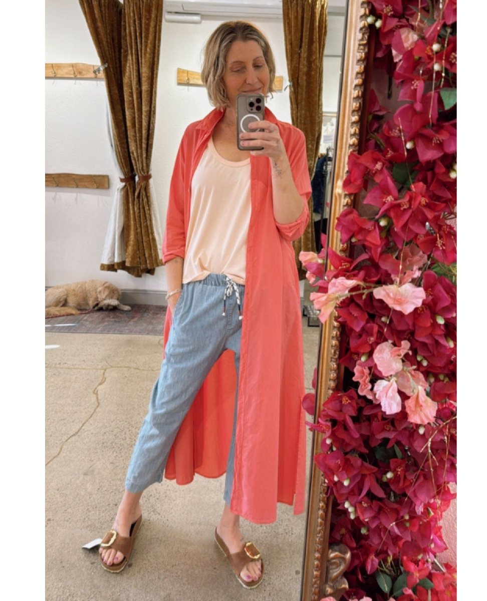 Sun Kiss Coral Boden Dress - PINK ARROWS