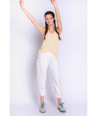 Sunset Hues Banded Pant - PINK ARROWS