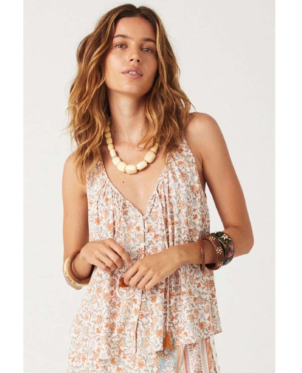 Sunshine Bandit Cami Tank Desert Sage - PINK ARROWS