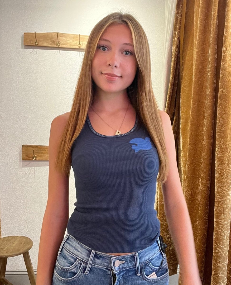 SUPERVINTAGE Rib Tank – Moonshroom FREECITY - PINK ARROWS