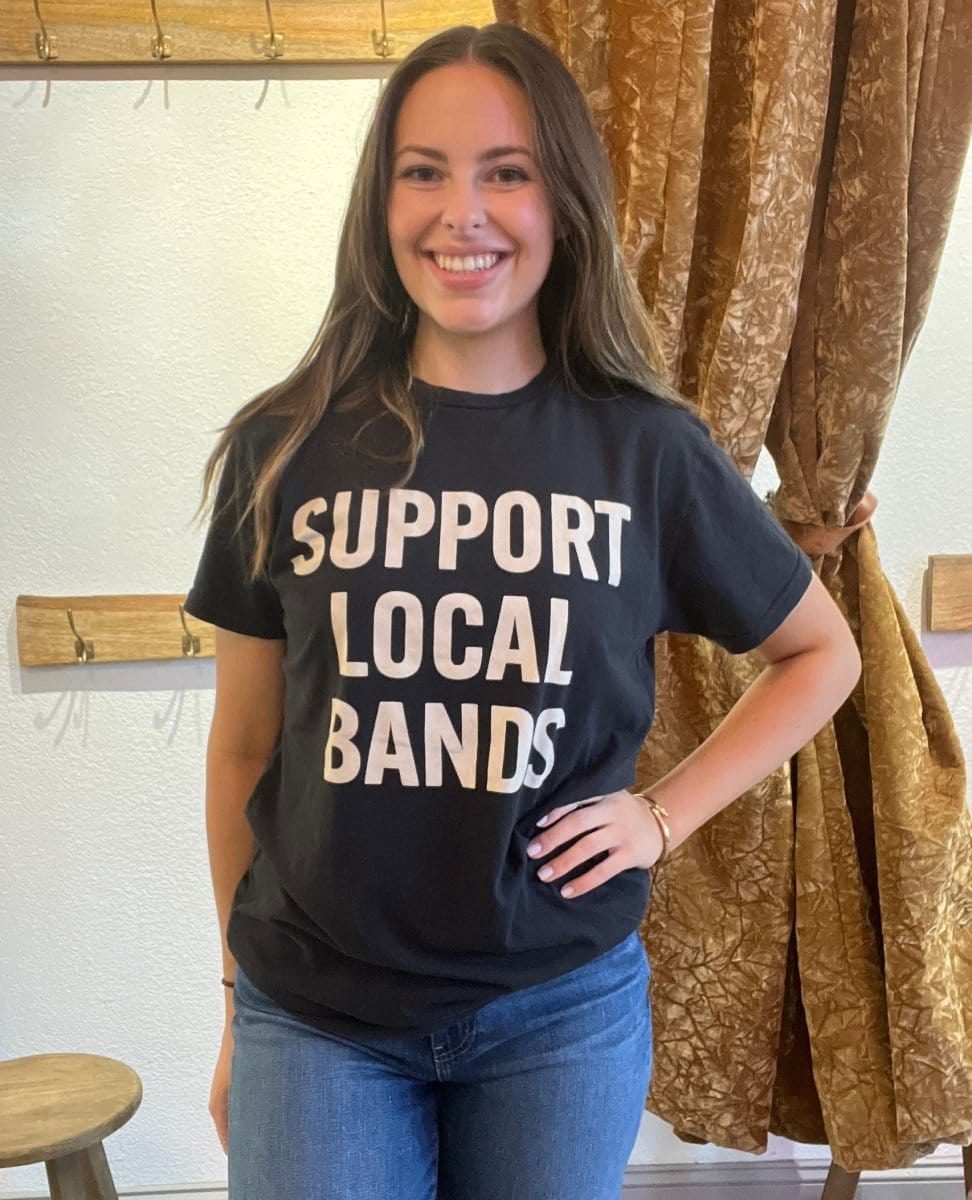 Support Local Bands TShirt - PINK ARROWS