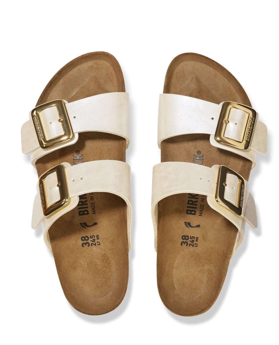 Sydney Luxe Buckle Graceful Pearl White - PINK ARROWS