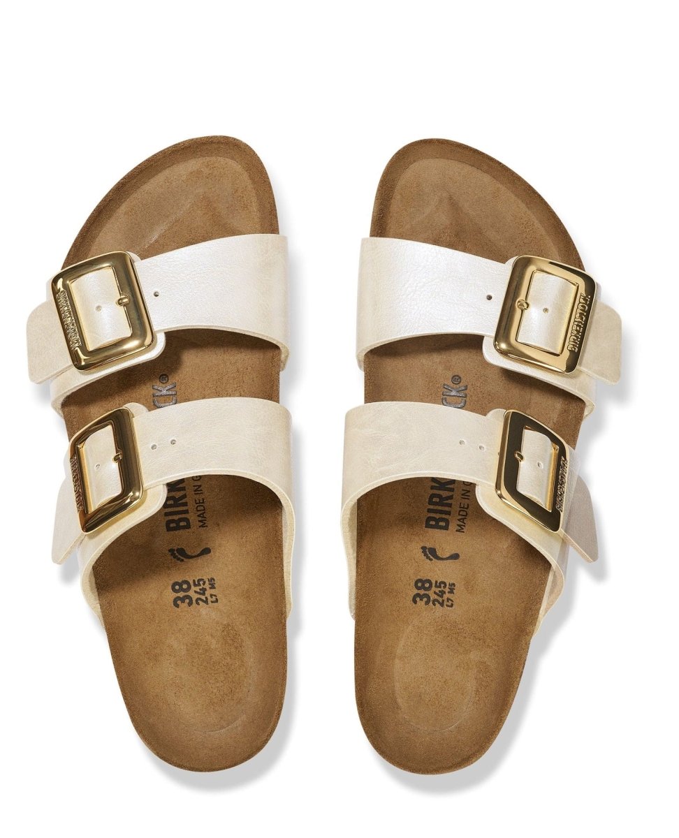 Sydney Luxe Buckle Graceful Pearl White - PINK ARROWS