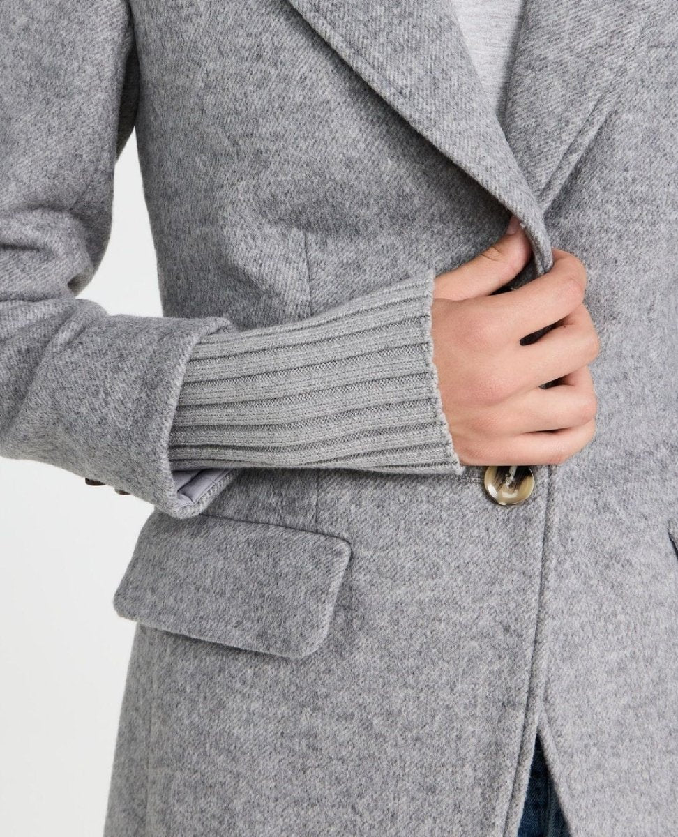 The City Blazer Ice Grey - PINK ARROWS