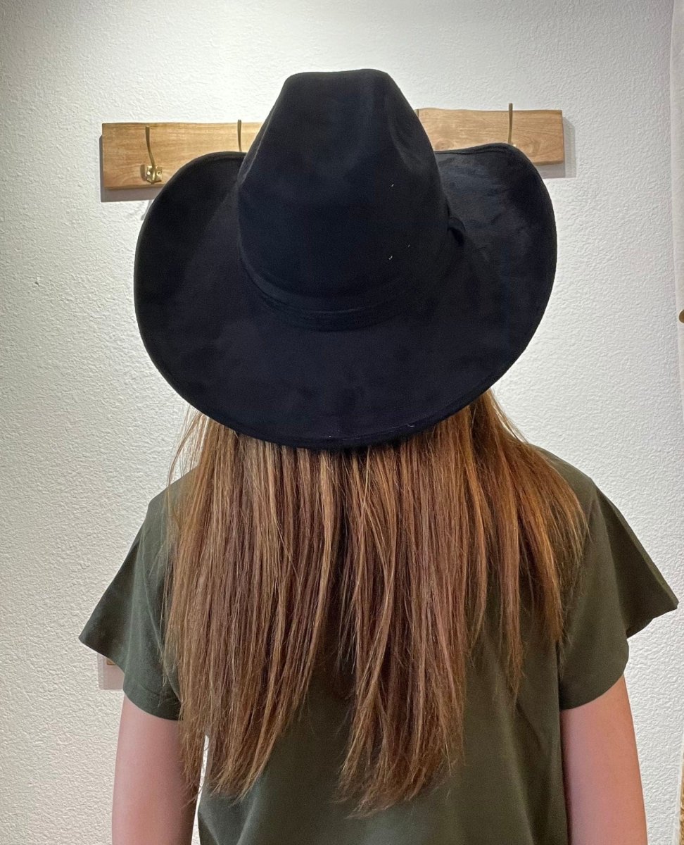 The Cowboy Fedora Black - PINK ARROWS