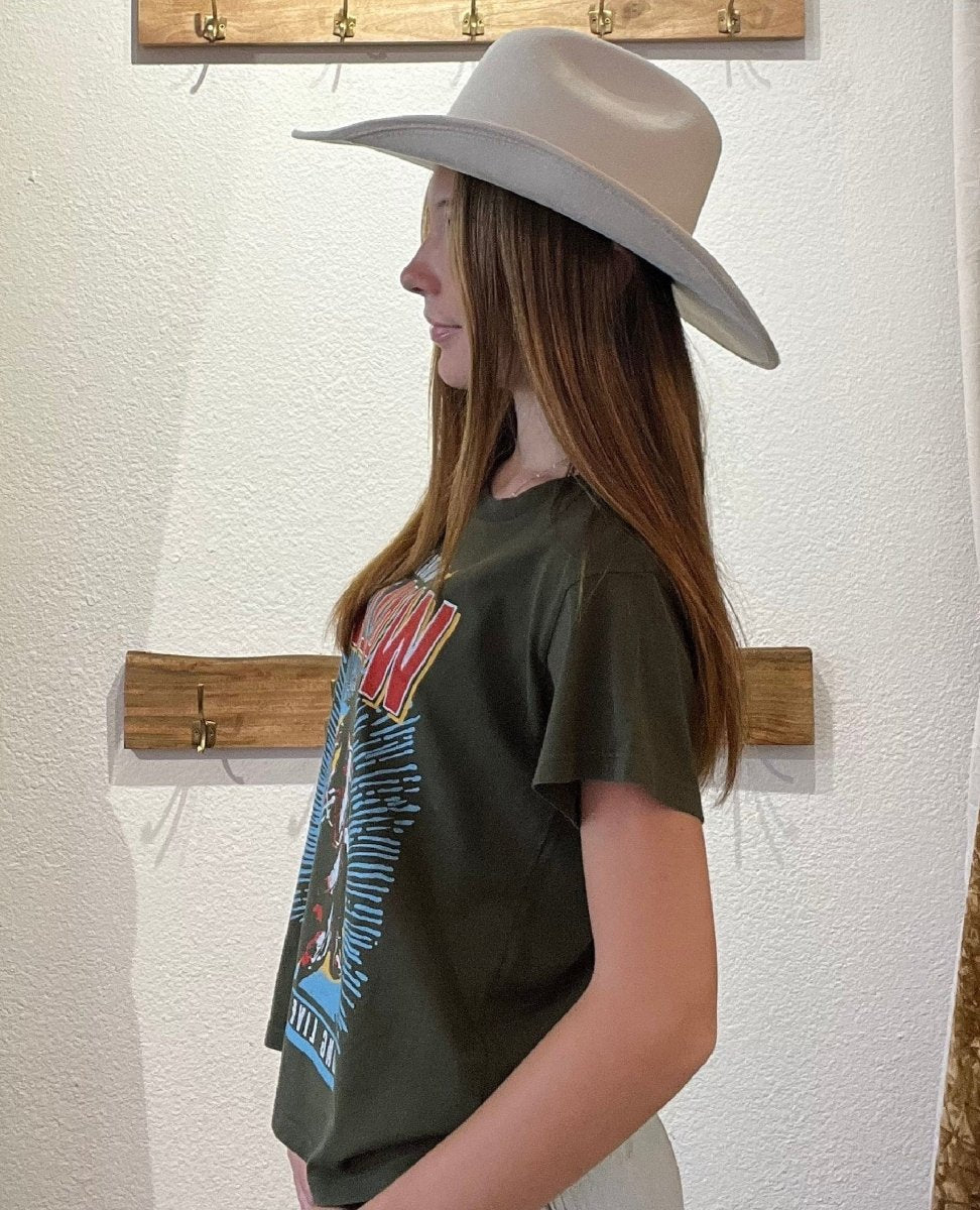 The Cowboy Fedora Ivory - PINK ARROWS