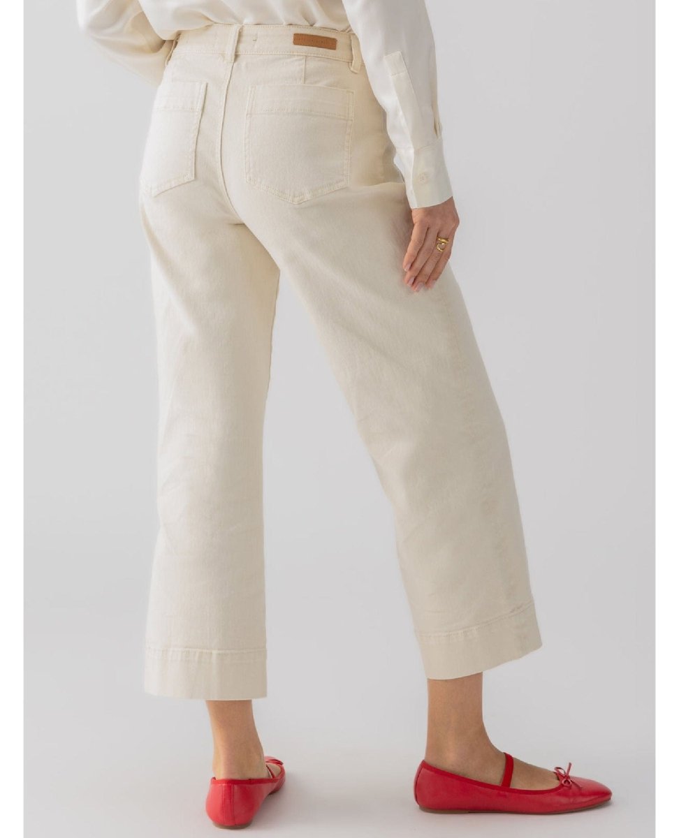 The Marine Pant French Vanilla - PINK ARROWS