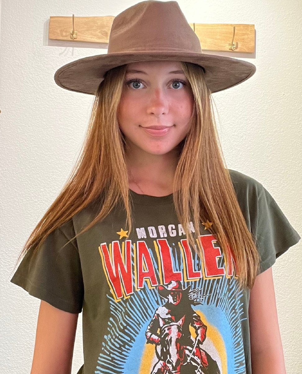 The Mojave Fedora Sand Large - PINK ARROWS
