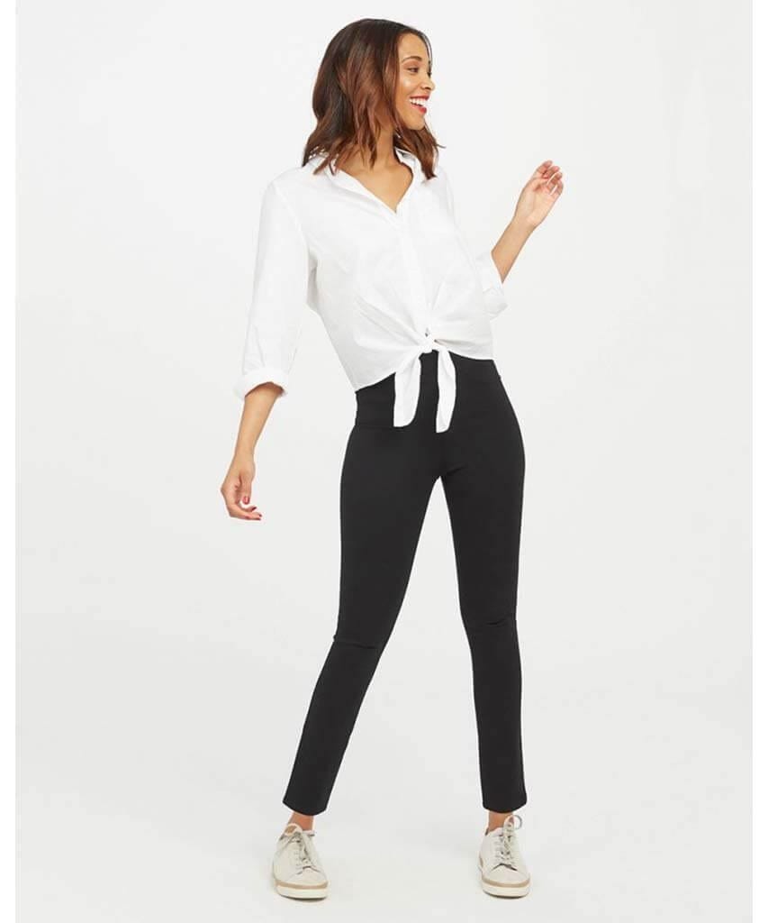 The Perfect Black Pant Ankle 4 - Pocket - PINK ARROWS