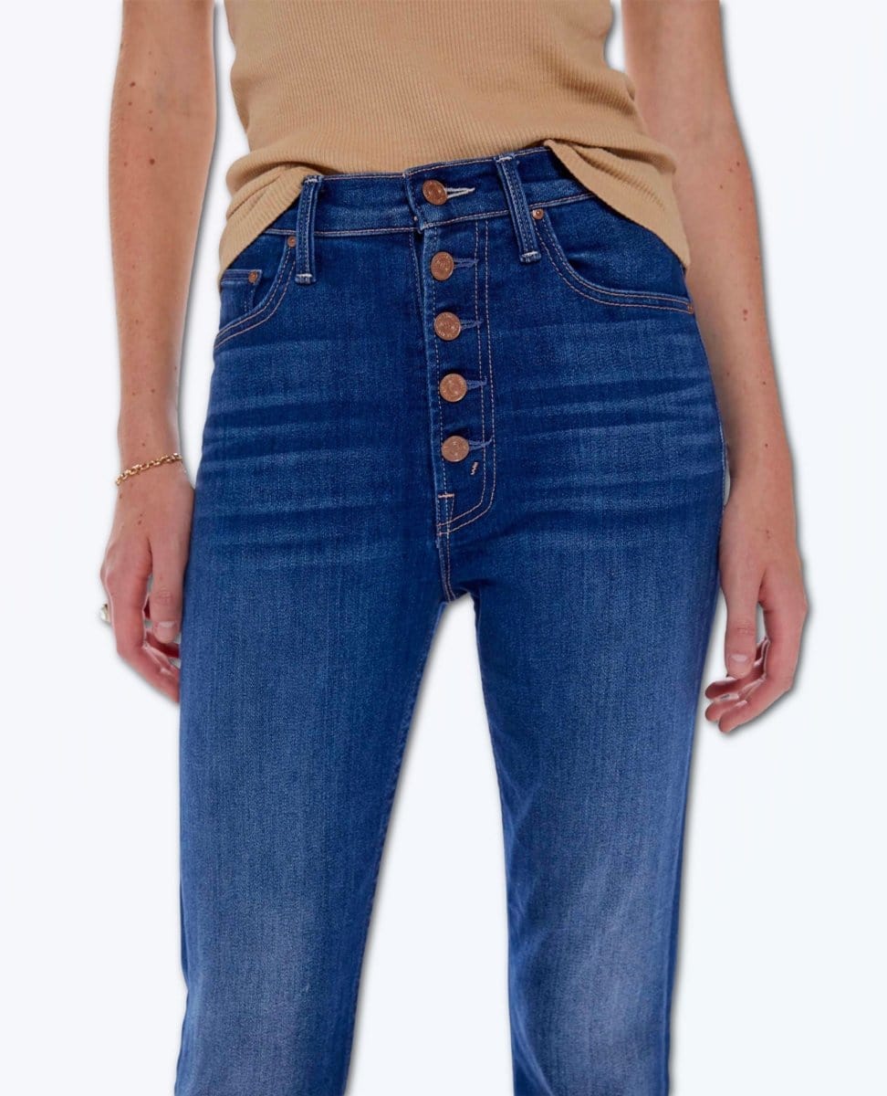 The Pixie Rider Ankle Wash Taxi - PINK ARROWS