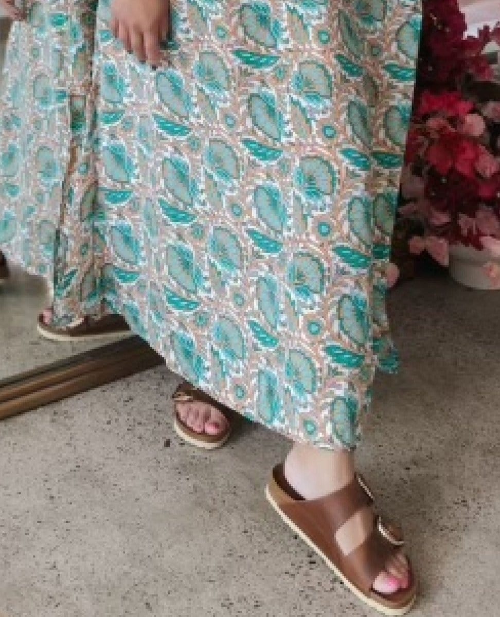 Ujala Boho Maxi Dress - PINK ARROWS