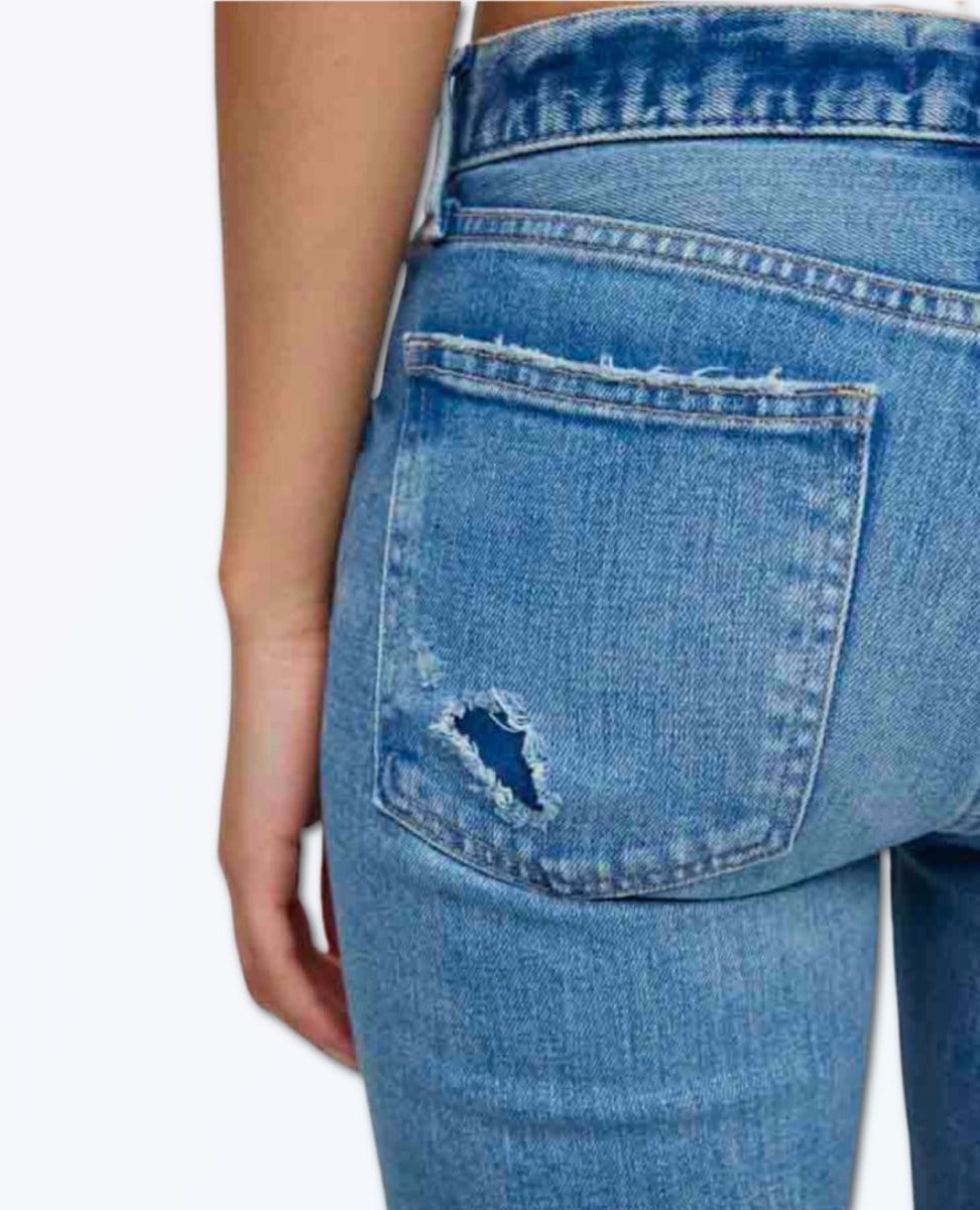 Vintage Depew Skinny Jean Light Blue - PINK ARROWS