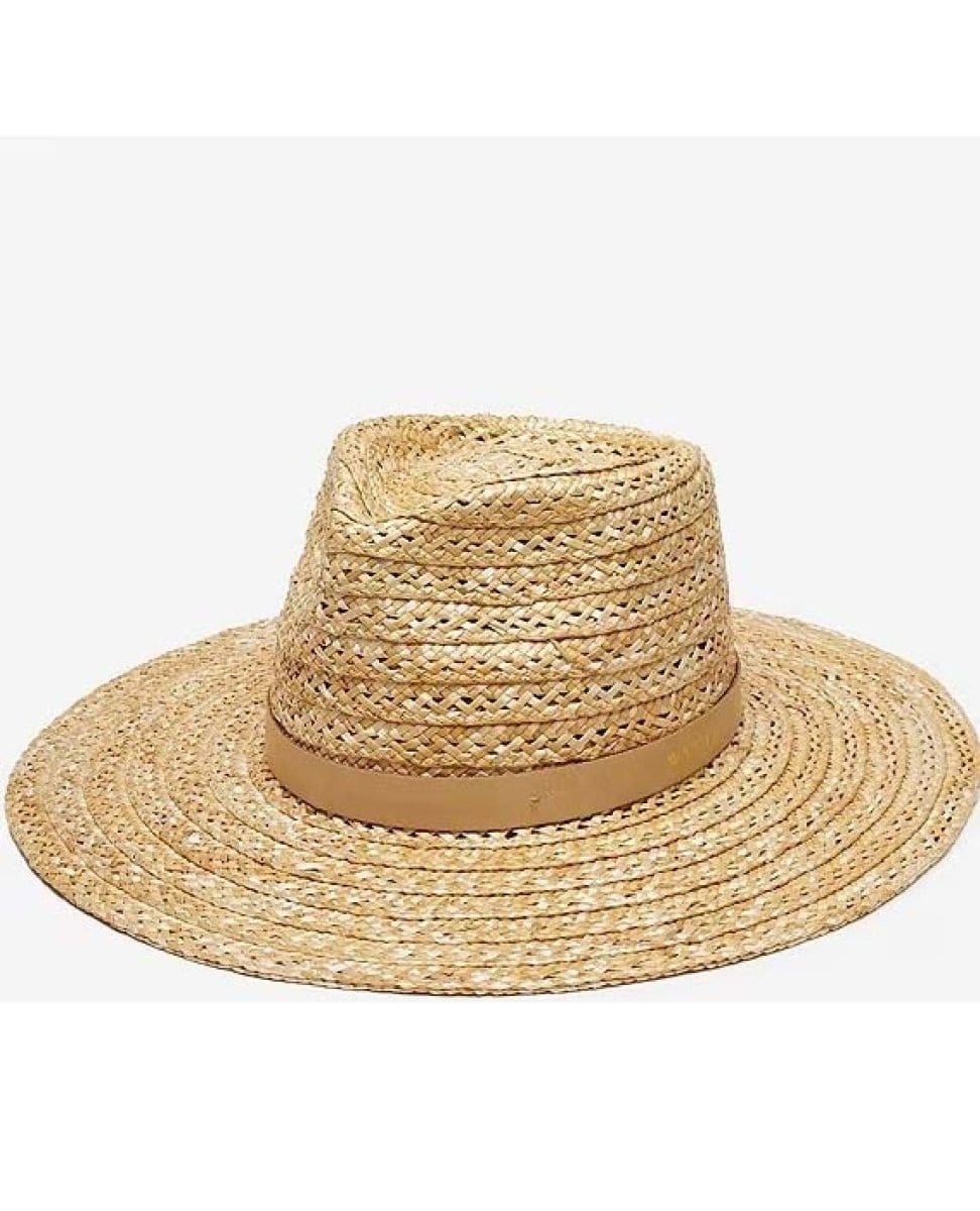 Waverly Straw Hat - PINK ARROWS