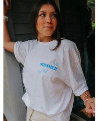 Ways To Say Summer Tee - PINK ARROWS