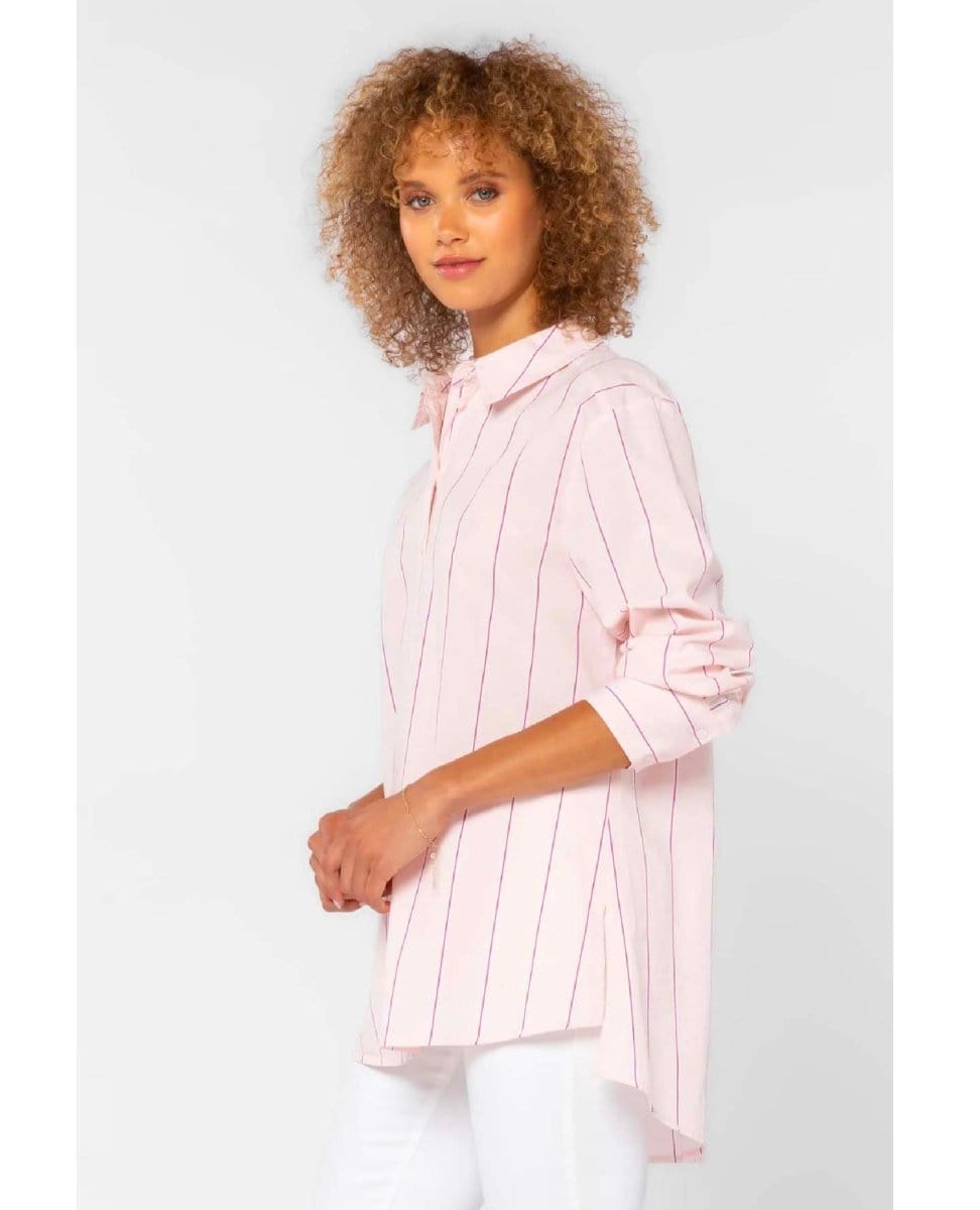 Westerly Button Down Pink - PINK ARROWS
