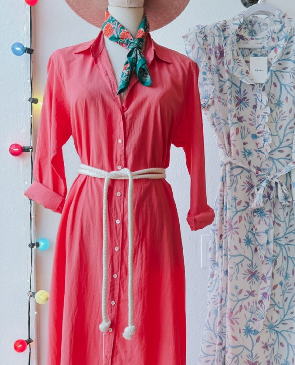 Xirena Sandy Rope Havana Belt - PINK ARROWS