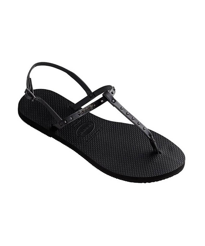 You Riviera Maxi Sandal Black Crystal - PINK ARROWS
