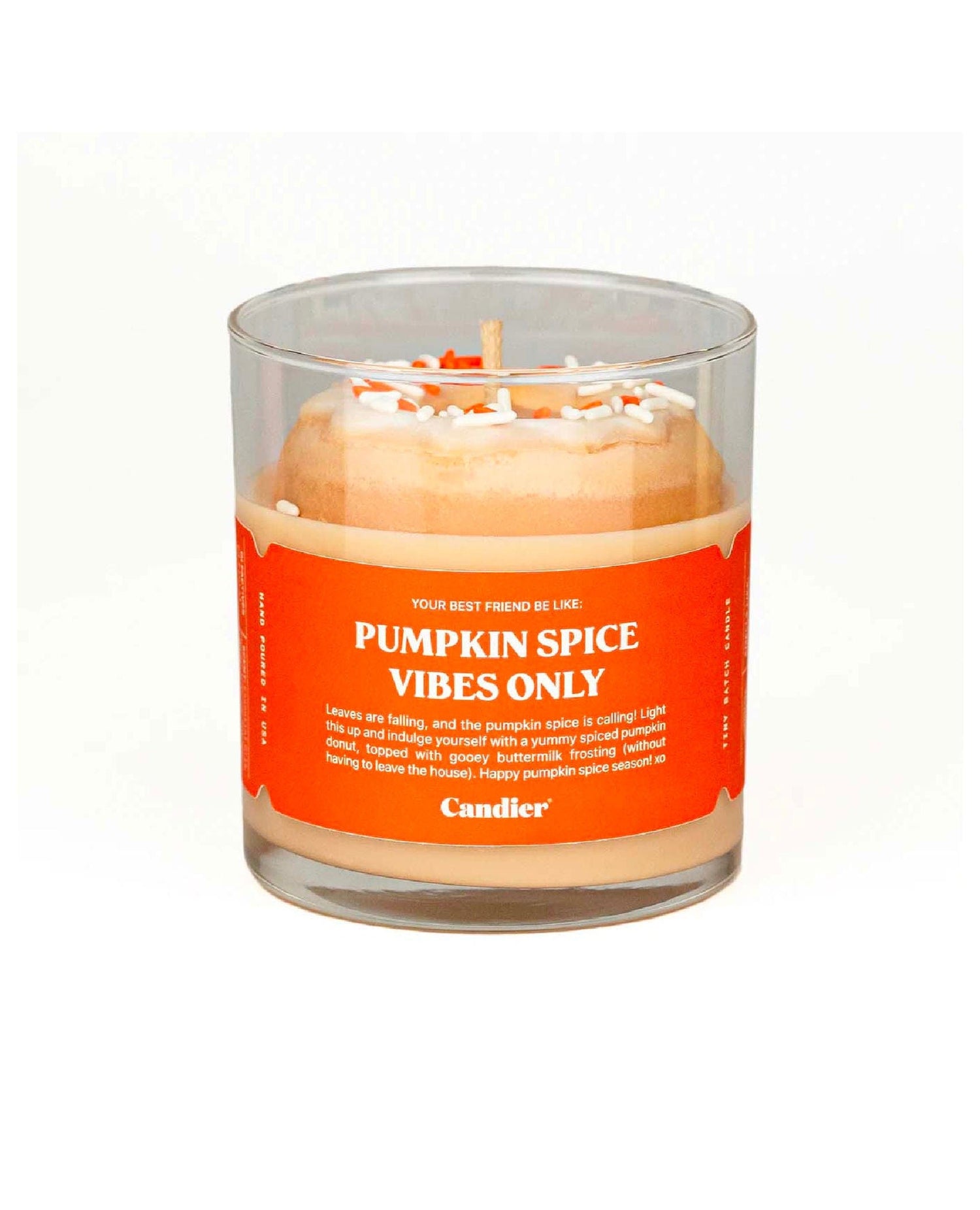 Pumpkin Spice Vibes Only Candle
