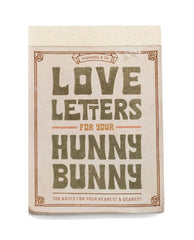 150 Love Letters For Your Hunny Bunny