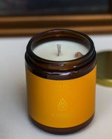 Crystal Candle – Citrine (Success) 9oz