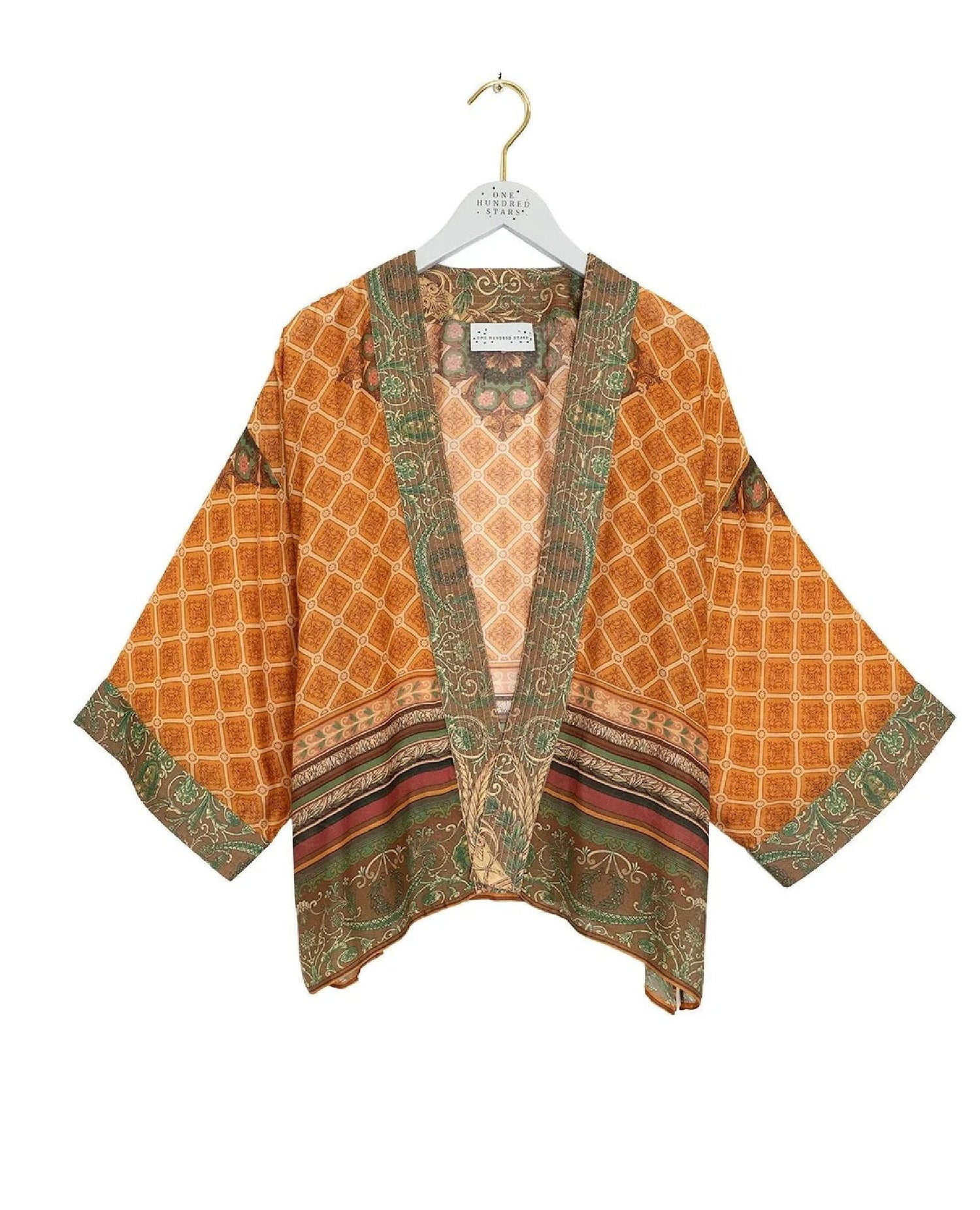 Amulet Gold Short Kimono